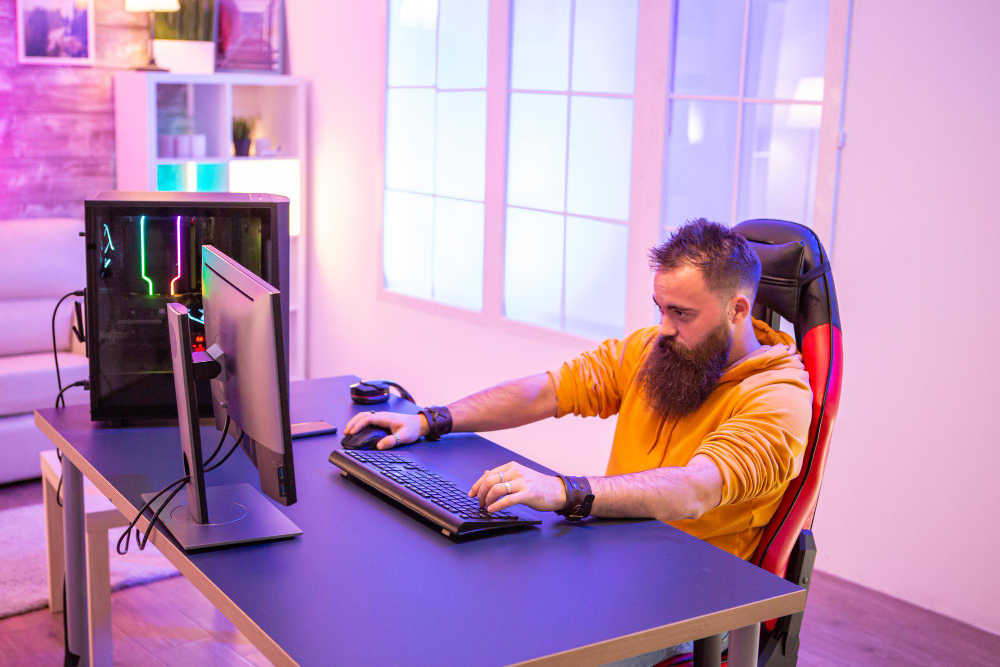 gaming setup